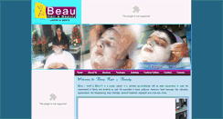 Desktop Screenshot of beauindia.com