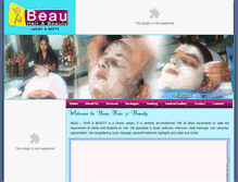 Tablet Screenshot of beauindia.com